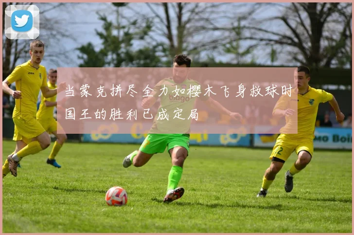 当蒙克拼尽全力如樱木飞身救球时国王的胜利已成定局