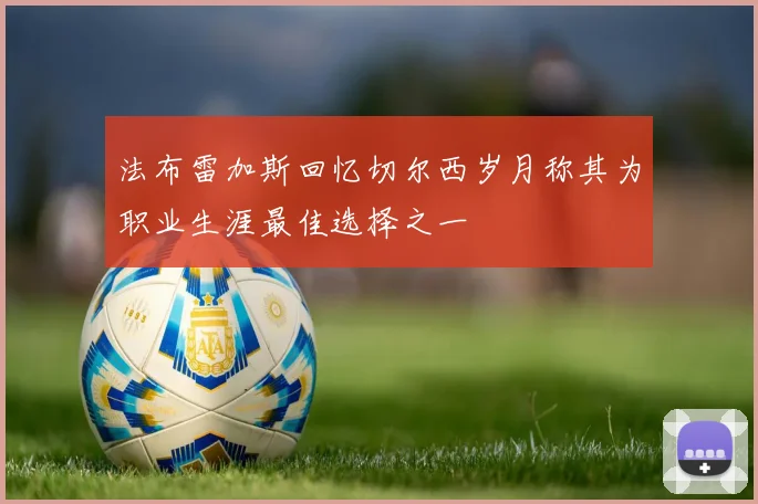 法布雷加斯回忆切尔西岁月称其为职业生涯最佳选择之一